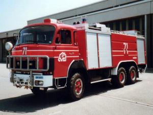 Saurer D330 GVZ TLF-F 6x4 Firetruck by Rosenbauer '1976